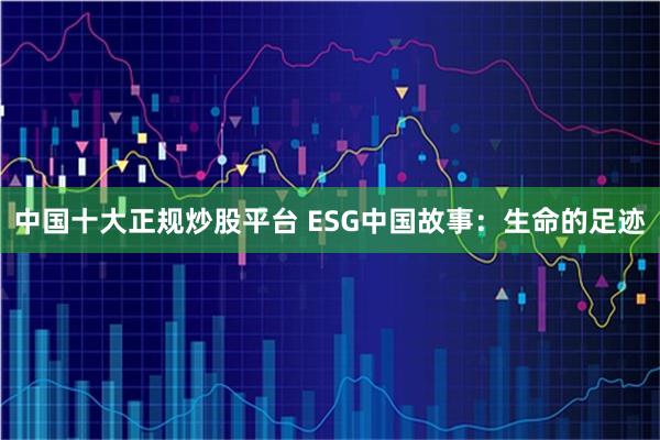 中国十大正规炒股平台 ESG中国故事：生命的足迹